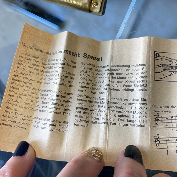 Marine band made by m Hohner Germany no 1896 - Picture 12 of 16